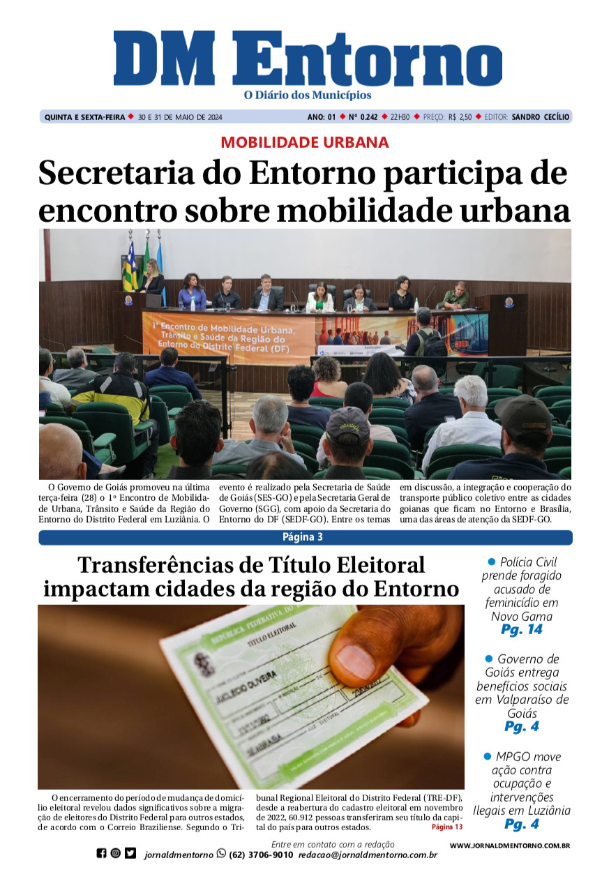 Edição EDIÇÃO2024-05-30